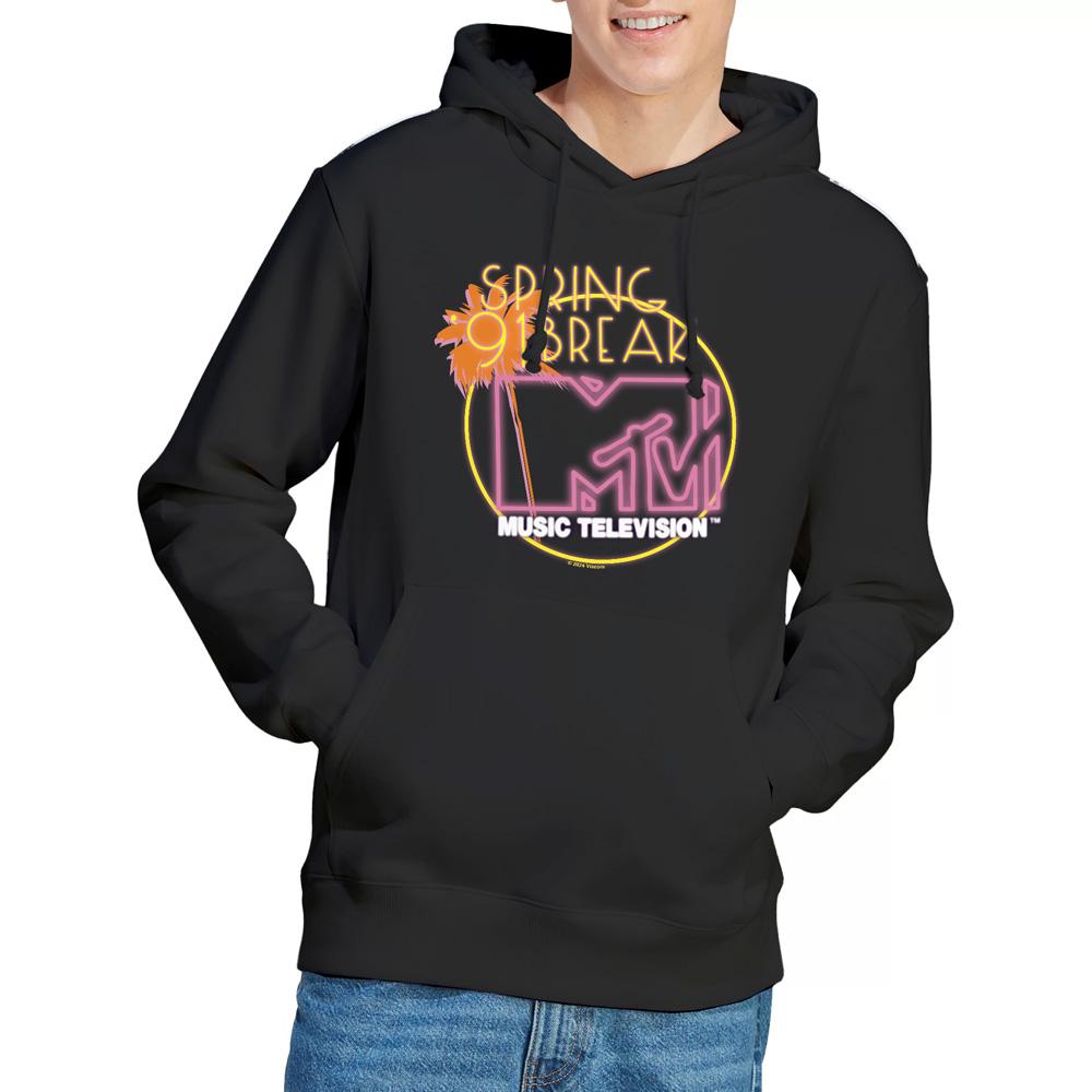 Black - Lifestyle - MTV Mens Spring Break ´91 Neon Sign Hoodie