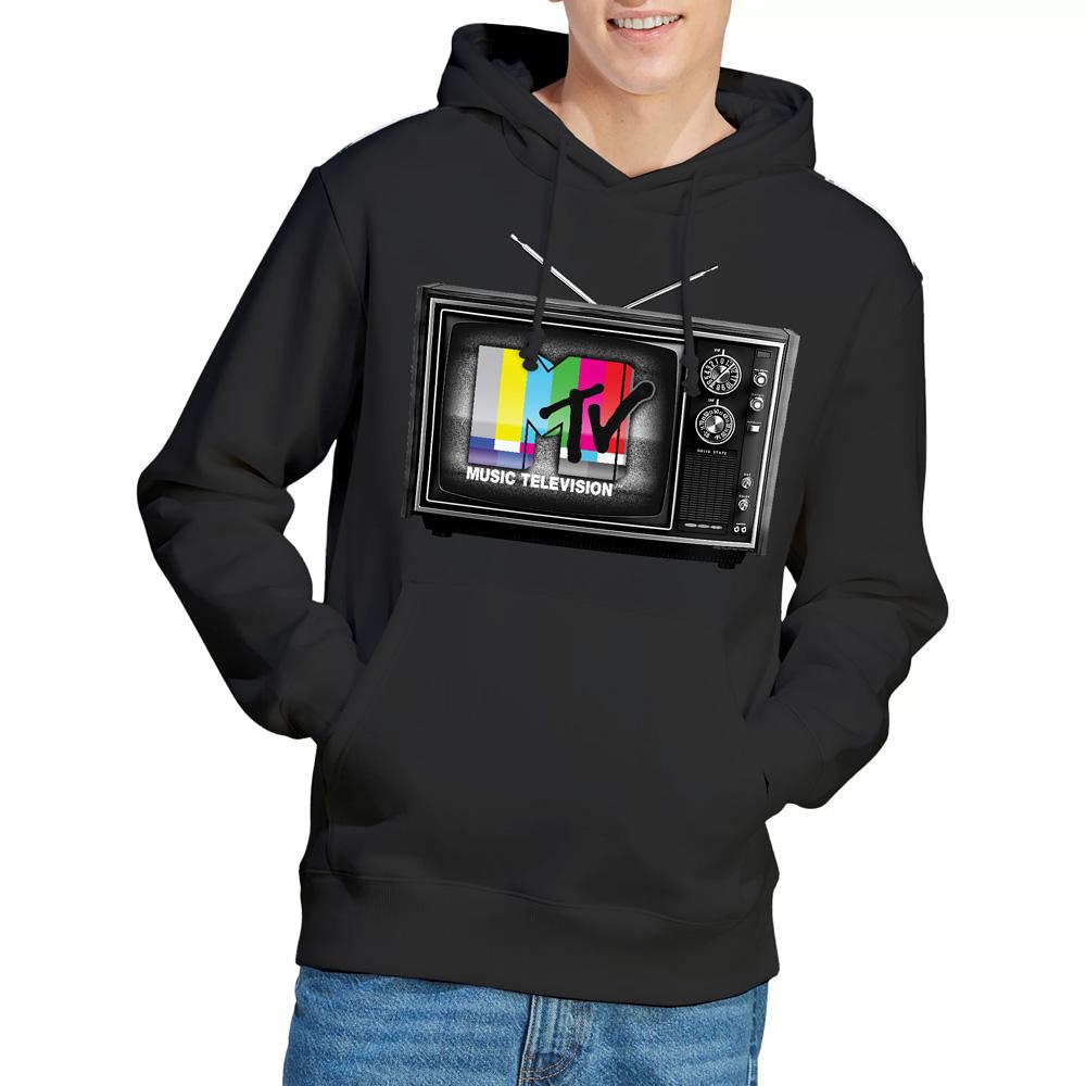 Black - Lifestyle - MTV Mens TV Hoodie