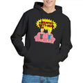 Black - Lifestyle - Beavis & Butthead Mens Couch OG Logo Hoodie