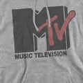Sport Heather - Side - MTV Mens Logo Hoodie
