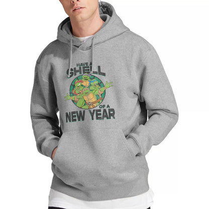 Sport Heather - Lifestyle - Teenage Mutant Ninja Turtles Mens Shell Of A New Year Hoodie