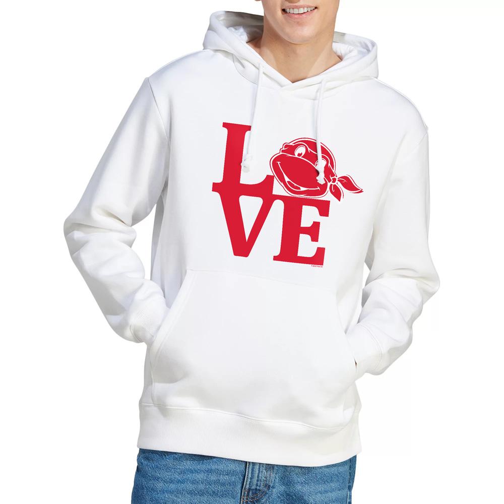 White - Lifestyle - Teenage Mutant Ninja Turtles Mens Love Valentine`s Day Hoodie