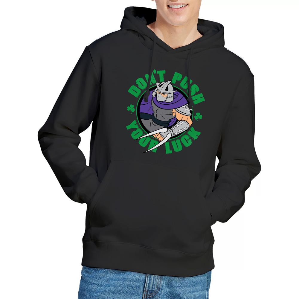 Black - Lifestyle - Teenage Mutant Ninja Turtles Mens Luck Shredder St Patricks Day Hoodie