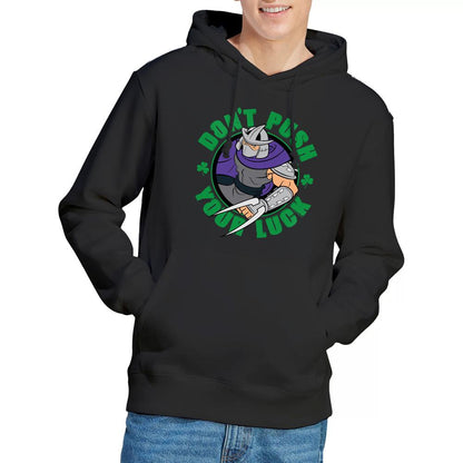 Black - Lifestyle - Teenage Mutant Ninja Turtles Mens Luck Shredder St Patricks Day Hoodie