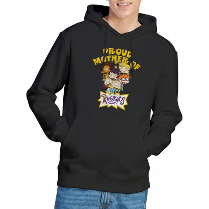 Black - Lifestyle - Rugrats Mens Proud Mother Mothers Day Hoodie
