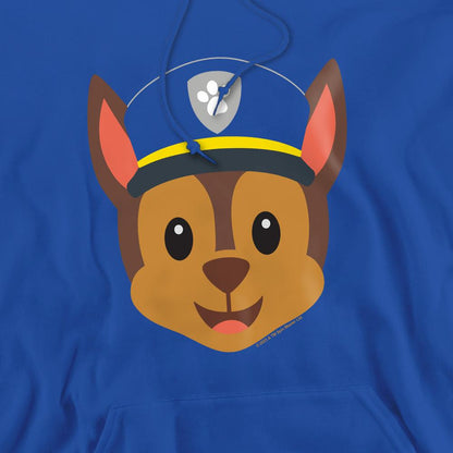 Royal Blue - Pack Shot - Paw Patrol Mens Chase Emoji Hoodie