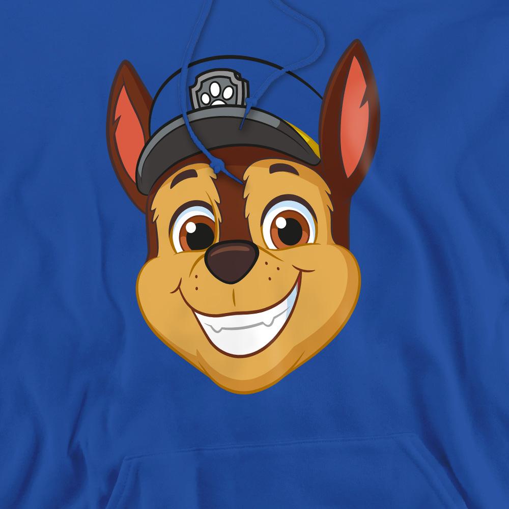 Royal Blue - Side - Paw Patrol Mens Grin Chase Hoodie