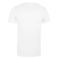 White - Back - Batman Mens Distressed T-Shirt