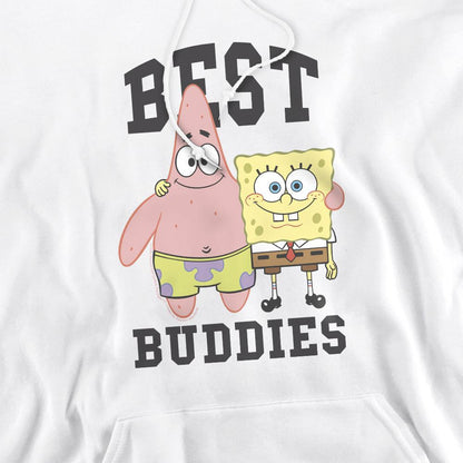 White - Pack Shot - SpongeBob SquarePants Mens Best Buddies Patrick Star Hoodie