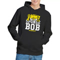 Black - Lifestyle - SpongeBob SquarePants Mens Large Icon Hoodie