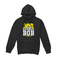 Black - Front - SpongeBob SquarePants Mens Large Icon Hoodie