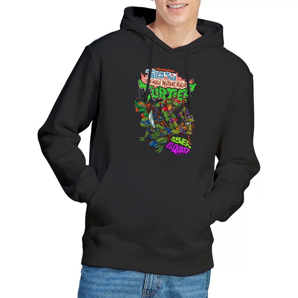 Black - Lifestyle - Tales of the Teenage Mutant Ninja Turtles Mens Sewer Squad Hoodie