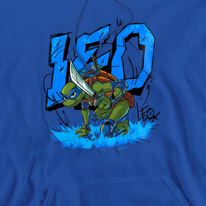 Royal Blue - Pack Shot - Tales of the Teenage Mutant Ninja Turtles Mens Groundbreaking Leonardo Hoodie