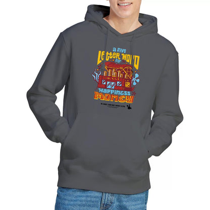 Charcoal - Lifestyle - SpongeBob SquarePants Mens Money Mr Krabs Hoodie