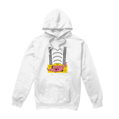 White - Front - Teenage Mutant Ninja Turtles Mens Krang Suit Hoodie