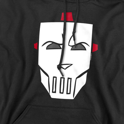 Black - Pack Shot - Teenage Mutant Ninja Turtles Mens Casey Jones Hockey Mask Hoodie