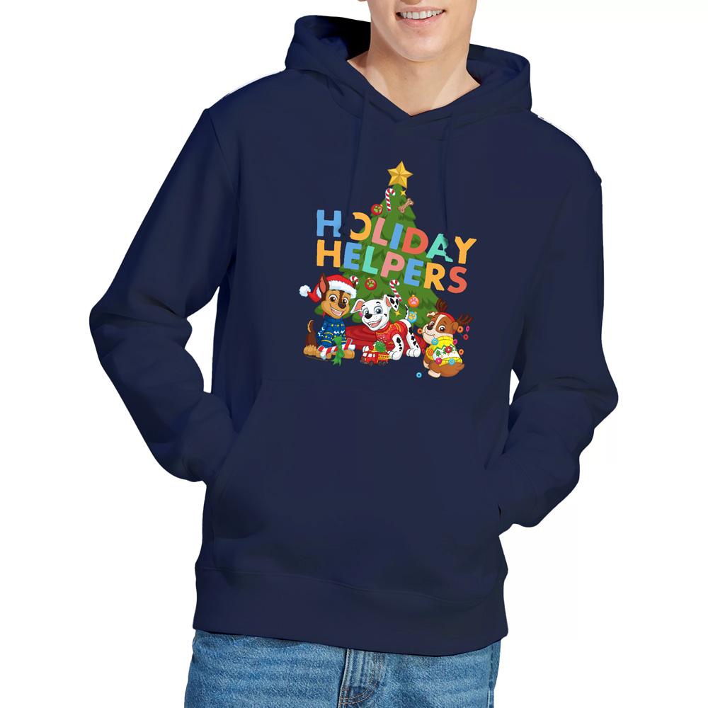 Navy - Lifestyle - Paw Patrol Mens Holiday Helpers Christmas Hoodie