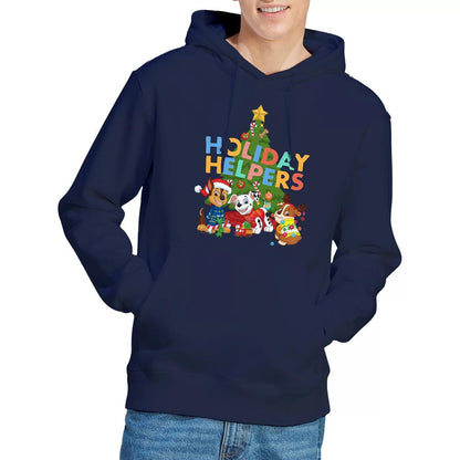 Navy - Lifestyle - Paw Patrol Mens Holiday Helpers Christmas Hoodie