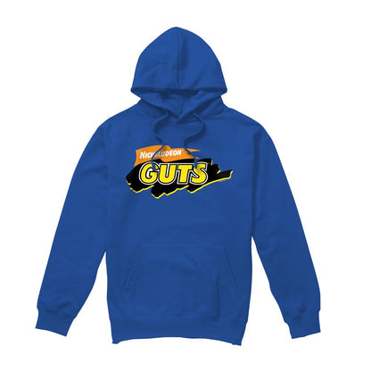 Royal Blue - Front - Nickleodeon Guts Mens Logo Hoodie