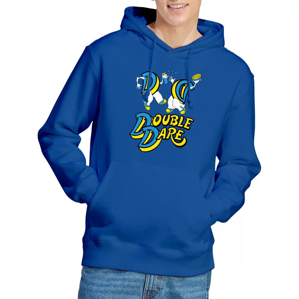 Royal Blue - Lifestyle - Double Dare Mens Vintage Logo Hoodie