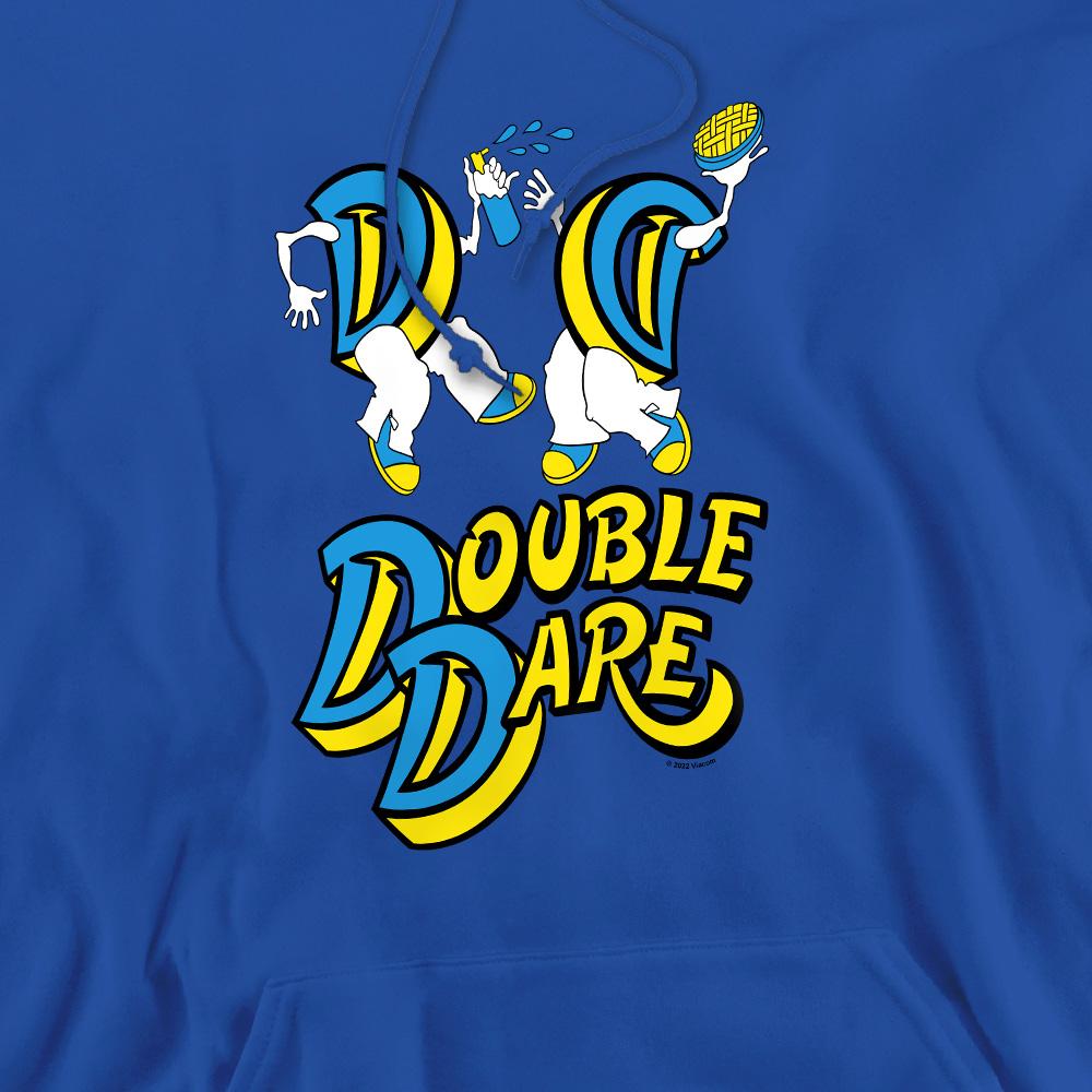 Royal Blue - Pack Shot - Double Dare Mens Vintage Logo Hoodie