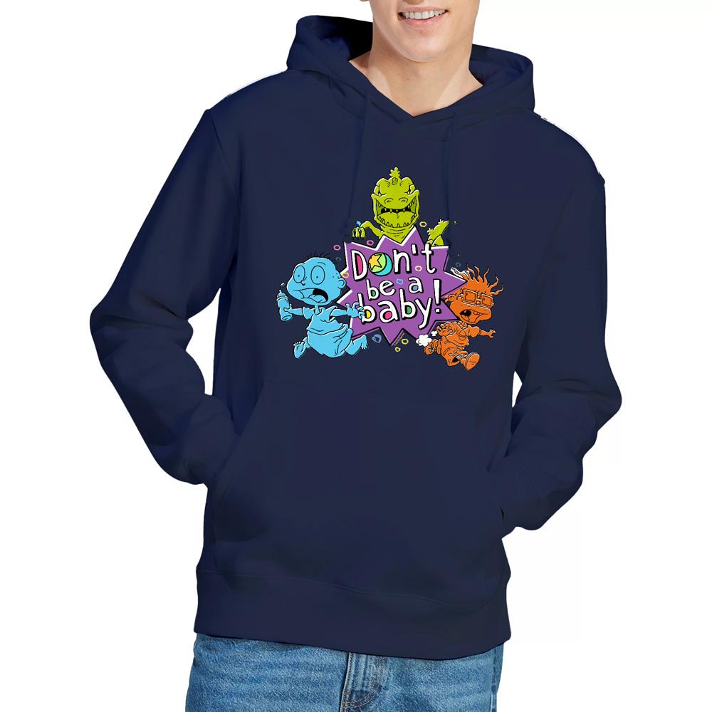 Navy - Lifestyle - Rugrats Mens Babies Run For The Hills Hoodie