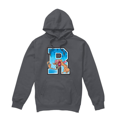 Charcoal - Front - Ren & Stimpy Mens R Is For Ren Hoodie