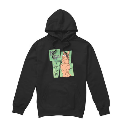 Black - Front - Ren & Stimpy Mens No Sir I Don´t Like It Hoodie