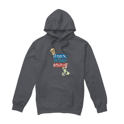 Charcoal - Front - Ren & Stimpy Mens Hygiene Is Very Important Hoodie