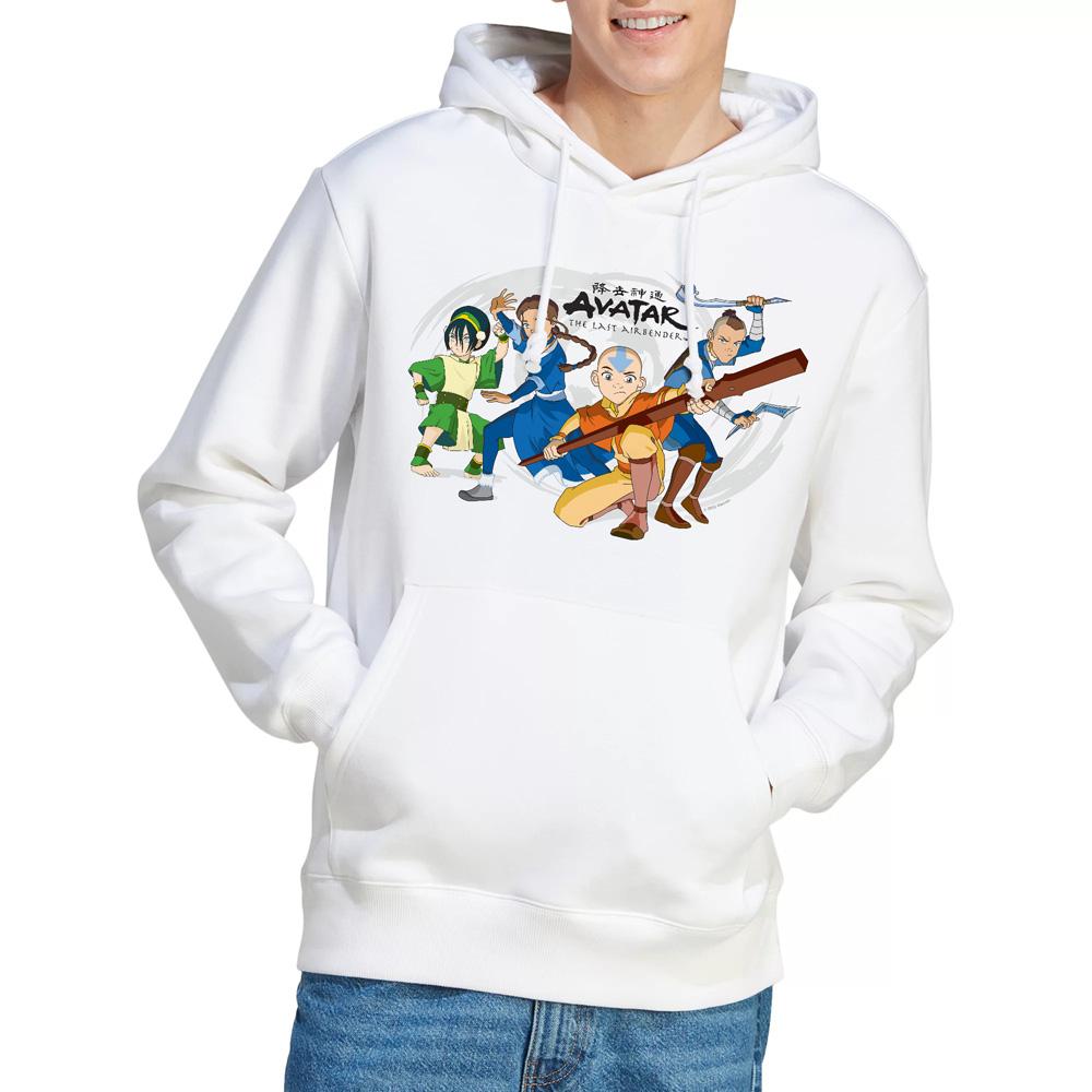 White - Lifestyle - Avatar: The Last Airbender Mens Group Hoodie