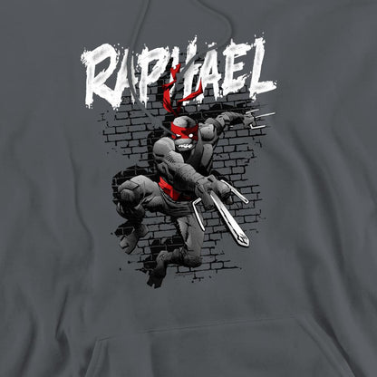 Charcoal - Pack Shot - Teenage Mutant Ninja Turtles Mens Raphael Hoodie