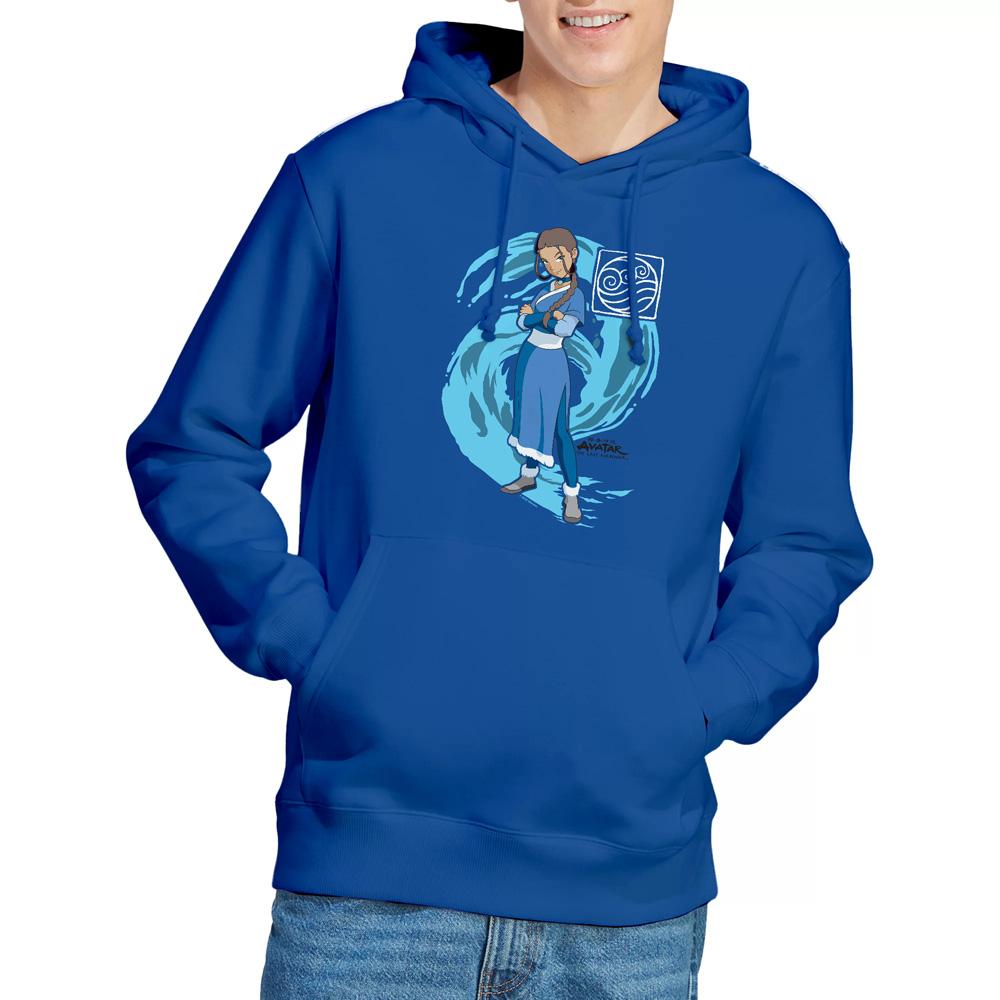 Royal Blue - Lifestyle - Avatar: The Last Airbender Mens Water Wave Katara Hoodie