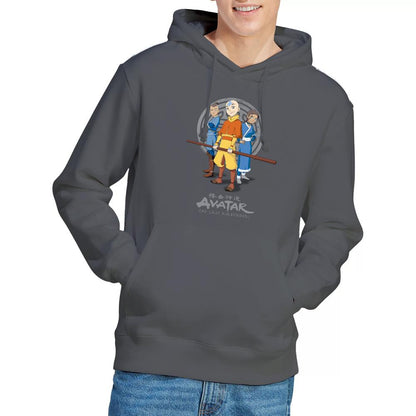 Charcoal - Lifestyle - Avatar: The Last Airbender Mens Team Avatar Hoodie