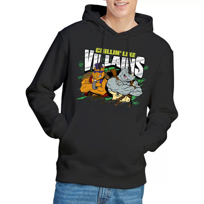 Black - Lifestyle - Teenage Mutant Ninja Turtles Mens Chillin Like Villains Hoodie