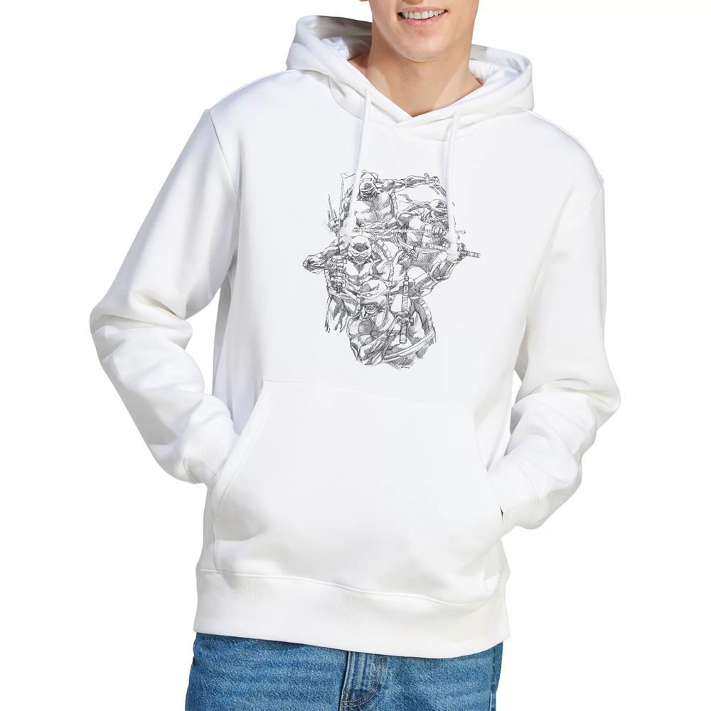 White - Lifestyle - Teenage Mutant Ninja Turtles Mens Shinobis Hoodie