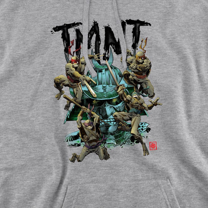 Sport Heather - Pack Shot - Teenage Mutant Ninja Turtles Mens Feudal Japan Hoodie