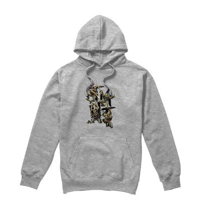Sport Heather - Front - Teenage Mutant Ninja Turtles Mens Shinobi Hoodie