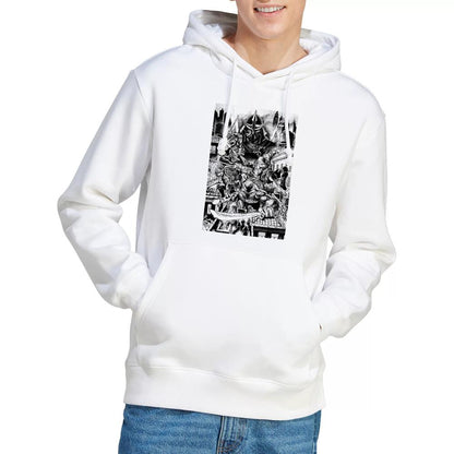 White - Lifestyle - Teenage Mutant Ninja Turtles Mens Take Down Shredder Hoodie