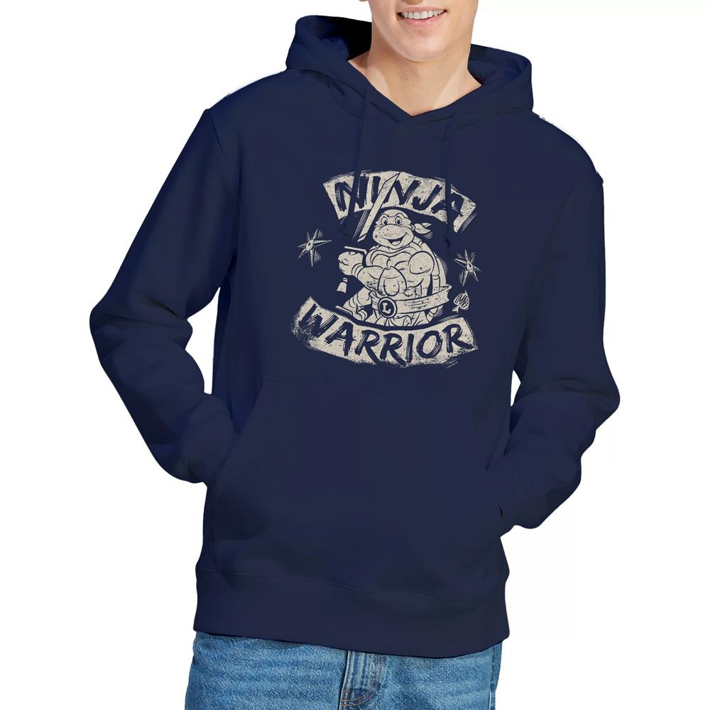 Navy - Lifestyle - Teenage Mutant Ninja Turtles Mens Ninja Warrior Hoodie