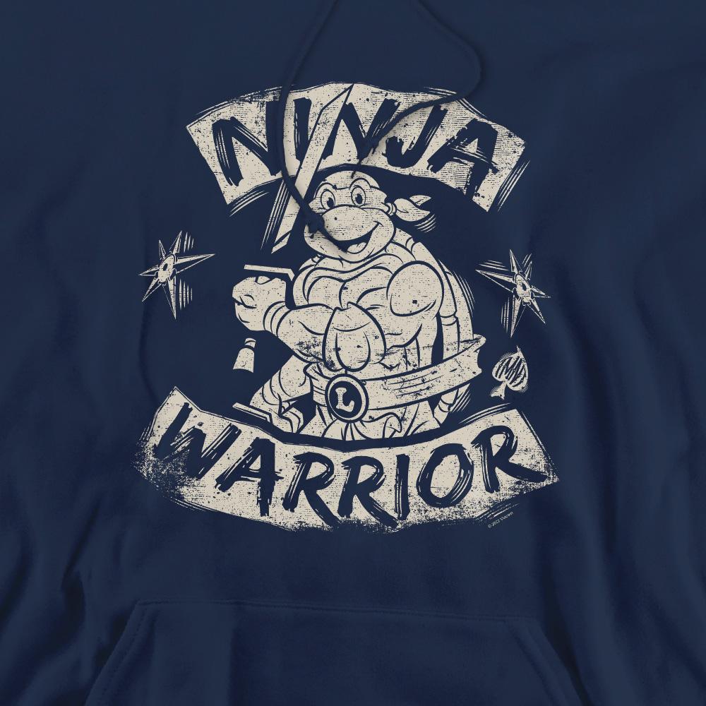 Navy - Pack Shot - Teenage Mutant Ninja Turtles Mens Ninja Warrior Hoodie