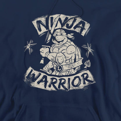 Navy - Pack Shot - Teenage Mutant Ninja Turtles Mens Ninja Warrior Hoodie
