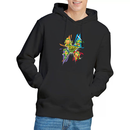 Black - Lifestyle - Teenage Mutant Ninja Turtles Mens Turtle Power Hoodie