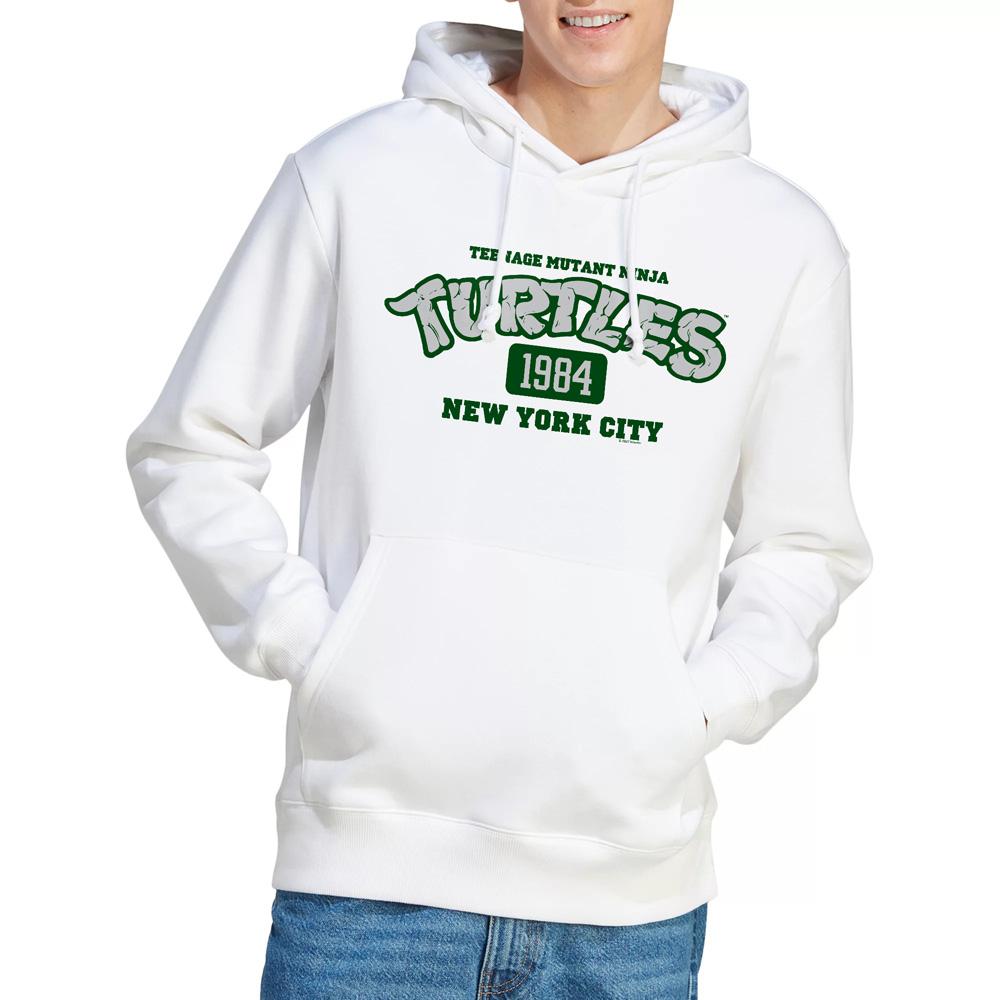 White - Lifestyle - Teenage Mutant Ninja Turtles Mens Est 1984 NYC Hoodie