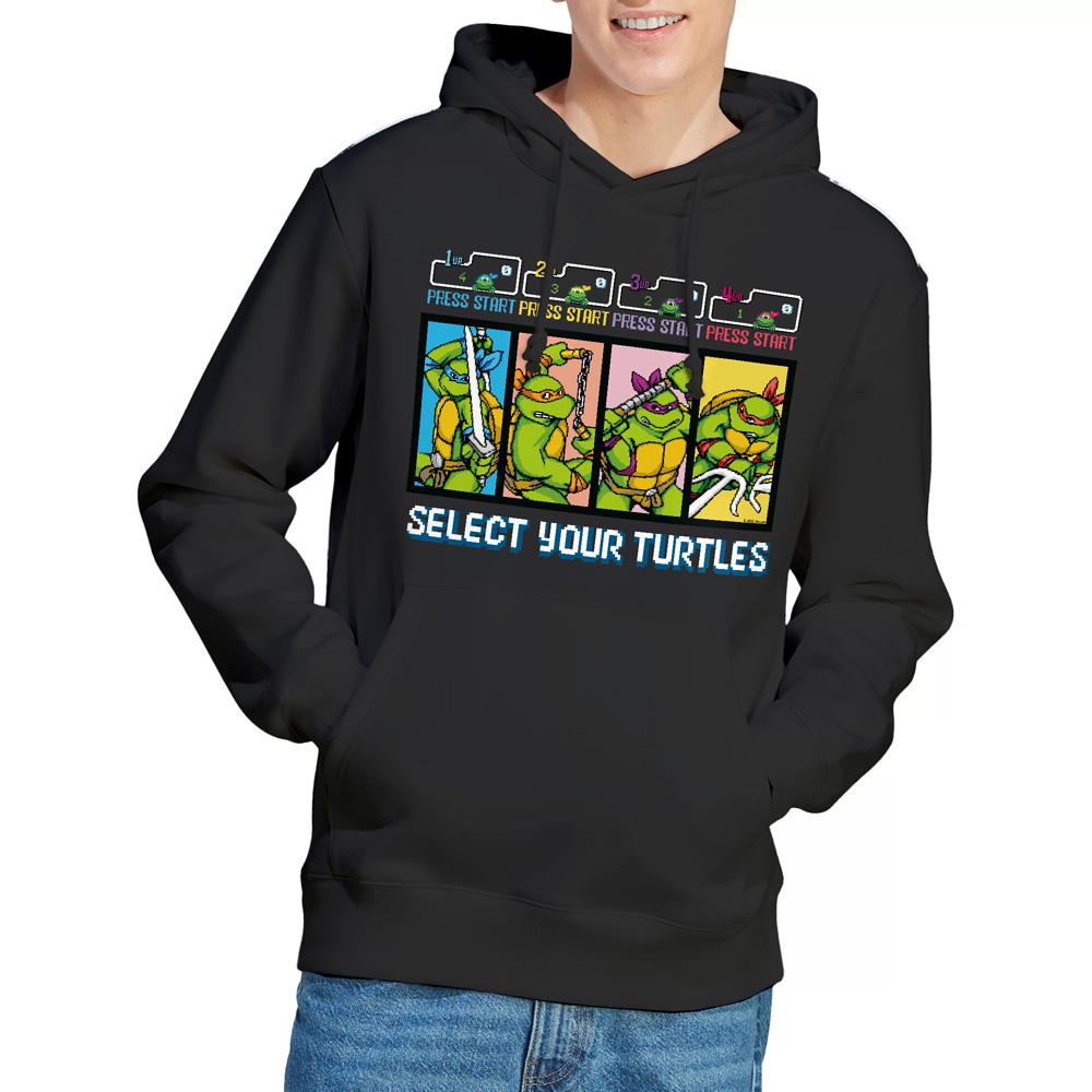 Black - Lifestyle - Teenage Mutant Ninja Turtles Mens Select Your Turtles Hoodie
