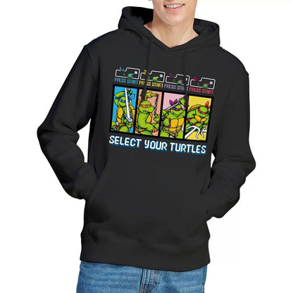 Black - Lifestyle - Teenage Mutant Ninja Turtles Mens Select Your Turtles Hoodie