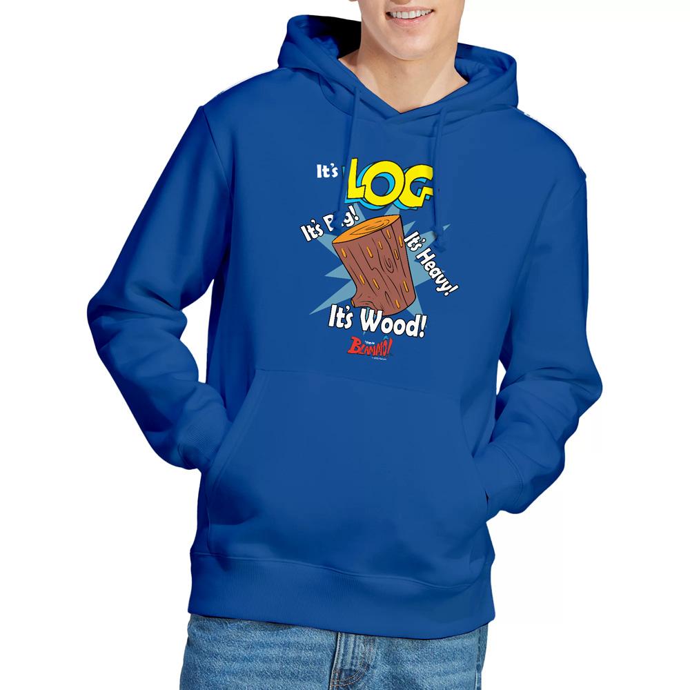 Royal Blue - Lifestyle - Ren & Stimpy Mens It´s Log Hoodie