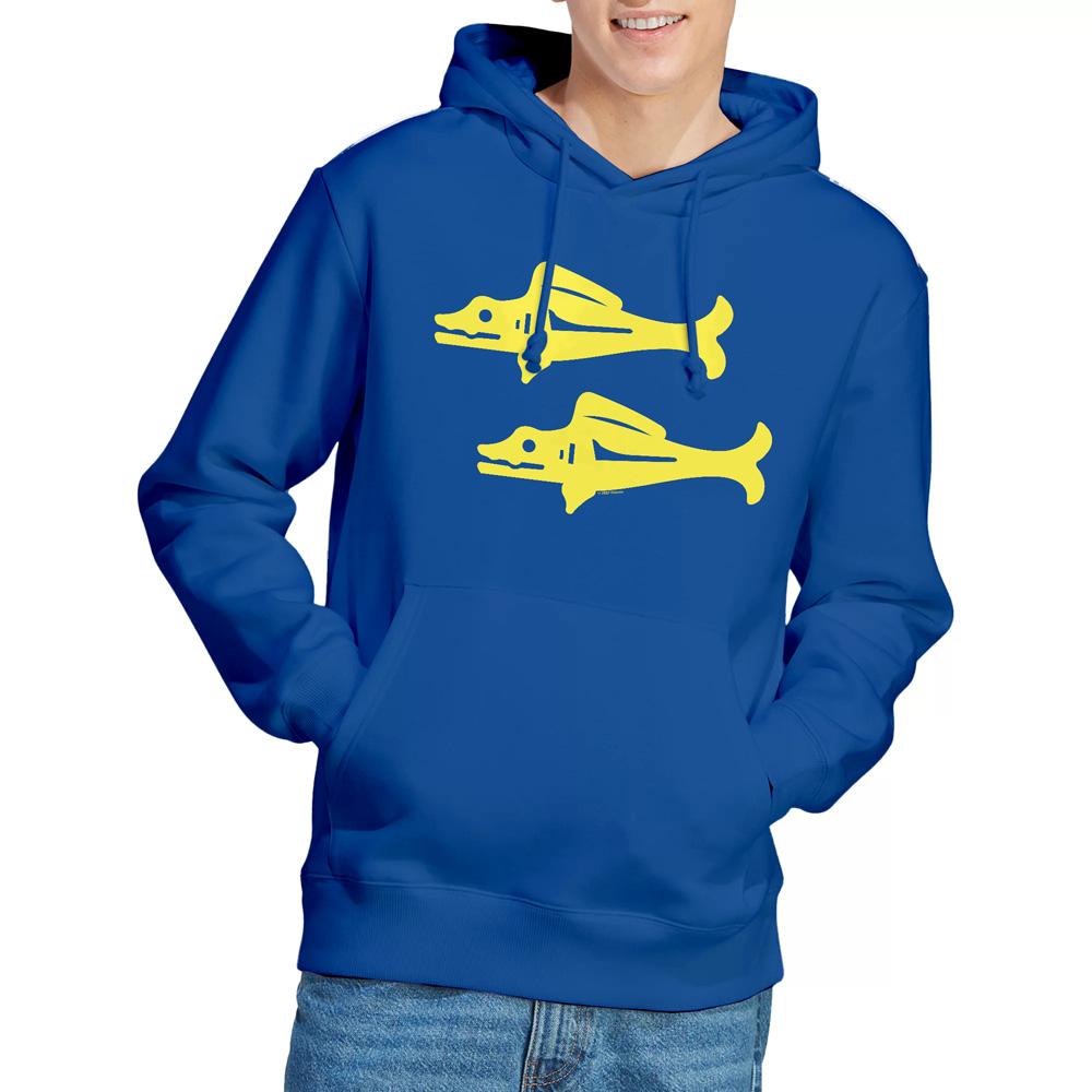 Royal Blue - Lifestyle - Legends of the Hidden Temple Mens Blue Barracudas Hoodie