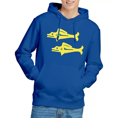 Royal Blue - Lifestyle - Legends of the Hidden Temple Mens Blue Barracudas Hoodie