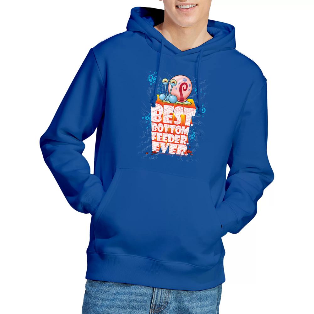 Royal Blue - Lifestyle - SpongeBob SquarePants Mens Best Bottom Feed Ever Hoodie