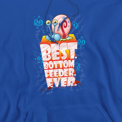 Royal Blue - Pack Shot - SpongeBob SquarePants Mens Best Bottom Feed Ever Hoodie